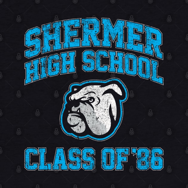 Shermer High School Class of 86 (Ferris Bueller) by huckblade